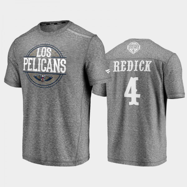 J.J. Redick New Orleans Pelicans Men's 2020 Latin Nights Noches Ene-Be-A T-Shirt - Heathered Gray