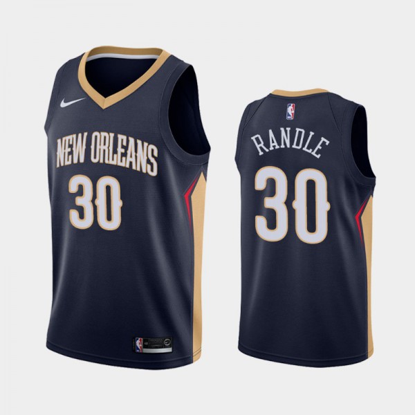 Julius Randle New Orleans Pelicans #30 Men's Icon 2019 season Jersey - Navy